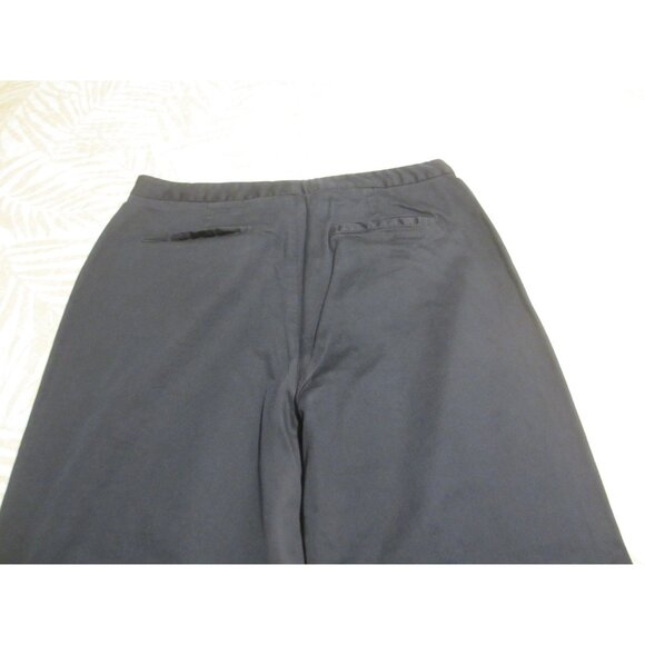 Banana Republic Womens Stretch Navy Trousers Size 10 Made In Italy 75% Cotton 23 - Picture 3 of 5